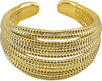 Panacea Textured Multiband Ring in Gold at Nordstrom Rack