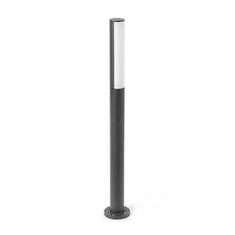 Netlighting Beret LED Outdoor Tall Bollard Light Dark Grey IP54