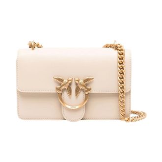 Pinko Mujer, Bolsos, Beige, Talla: ONE Size
