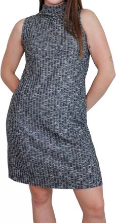 Michael Stars Emmy Dress In Black Marble