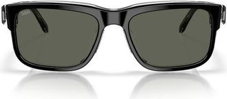 Costa Shipwrecks 54mm Sunglasses in Black /Gray 580G at Nordstrom