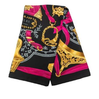 Herm&egrave;s unisex, Pre-owned, Veelkleurig, Maat: ONE Size Zijde