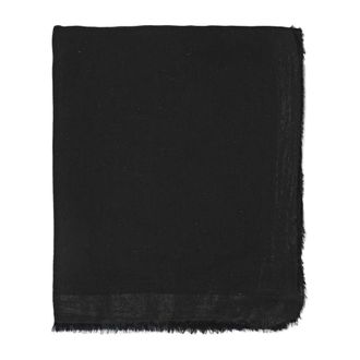 Faliero Sarti Scarves, female, Black, Size: ONE SIZE Modal and Cashmere Stole