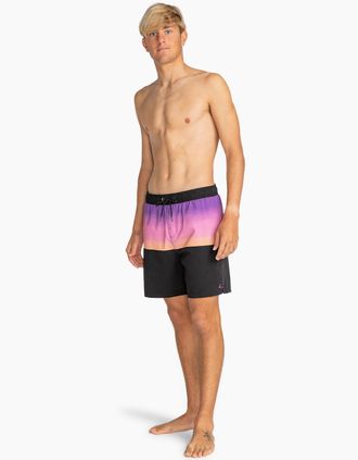 Billabong Mens Billabong Mens Fifty 50 Layback 17.5 Swim Shorts - Black - Size: 33/32/32