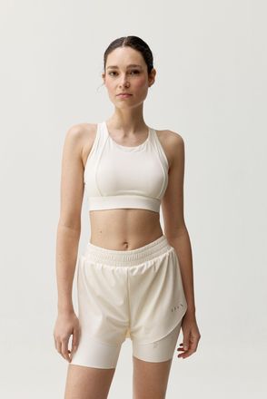 Born Living Yoga Top Bikila White Chalk