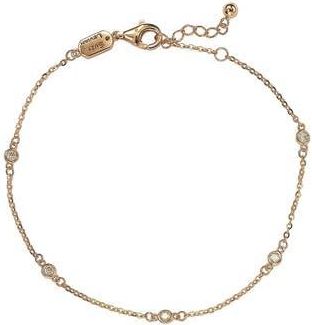 Suzy Levian 14K Rose Gold Diamond Bracelet - 0.15ctw at Nordstrom Rack