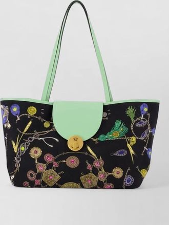 Versace small cotton shoulder bag