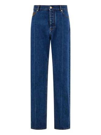 Ferragamo Jeans con cinque tasche - Blu