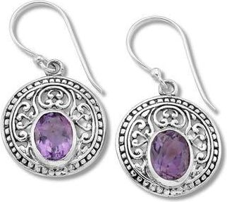 Samuel B. Round Drop Earrings in Purple at Nordstrom Rack