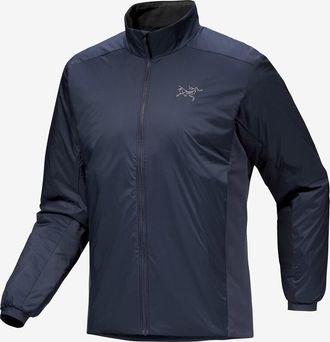 Arc'teryx Schmale Nylon-Windjacke mit Stehkragen Atom