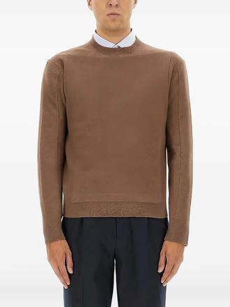 Ermenegildo Zegna Maglione girocollo - Marrone