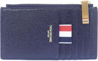 Thom Browne Leather Coin Case