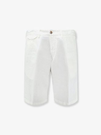 Nugnes Bermuda Modern Fit in lino e cotone - NUGNES 1920 - gender_Man