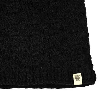 Nirvanna Designs Puff Beanie in Black at Nordstrom