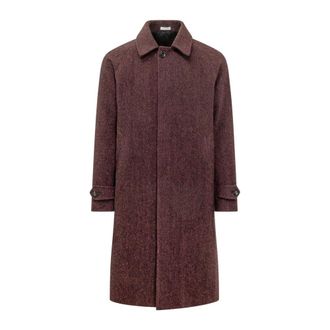 Breras Milano Zagabria C14 Jas - Heren - Mantel - Bruin - XL - Wol - Jassen