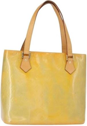 Louis Vuitton Pre-owned Vintage Tote Bag - Dames - Vintage Shopper - Beige - ONE Size - Leer - Vintage
