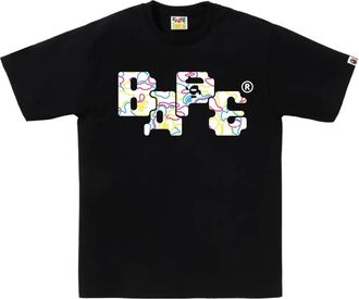 A Bathing Ape T-shirt con logo - Nero