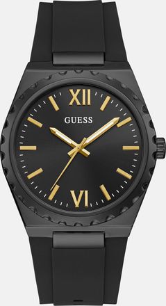Guess Black Silicon Analog Watch