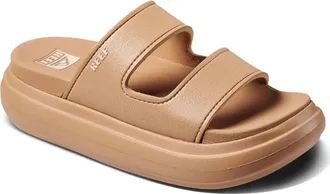 Reef Womens Cushion Bondi 2 Bar Sandal In Natural