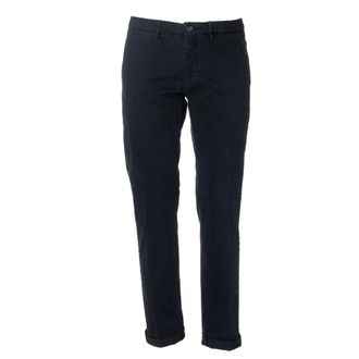 Siviglia Chinos, male, Blue, W31, Regular Fit Cotton Trousers
