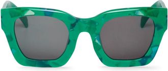 Mr.Boho Bondi BHM7-11 Womens Sunglasses Green Size 49