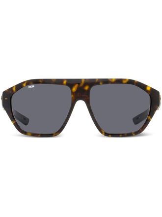 MCM Occhiali da sole 705SL rettangolari - Marrone