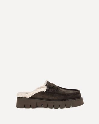 Pedro Garcia Savy Shearling Mules Female 40