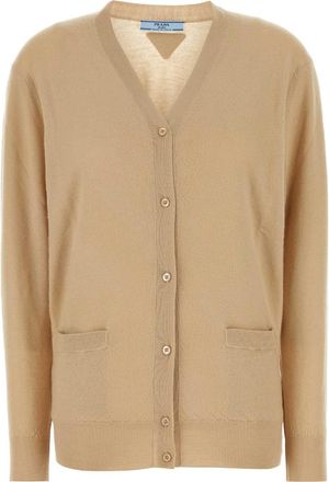 Prada Beige Kasjmier Cardigan