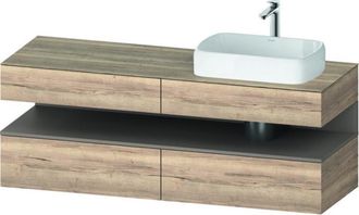 Duravit Qatego Consola Mueble Bajo Lavabo, 2 Extensiones, 2 - Duravit