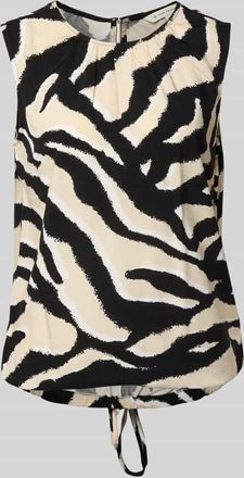 Tom Tailor Regular Fit Blusentop aus reiner Viskose in Black, Gr&ouml;&szlig;e 36