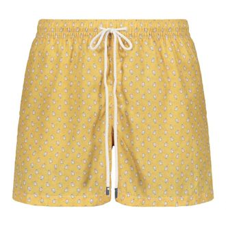 Fedeli Swim shorts - male - Fedeli - Beachwear - Yellow - 3XL - Swimwear