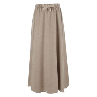 Herno Falda Resort - Skirts - Mujer - Beige - M