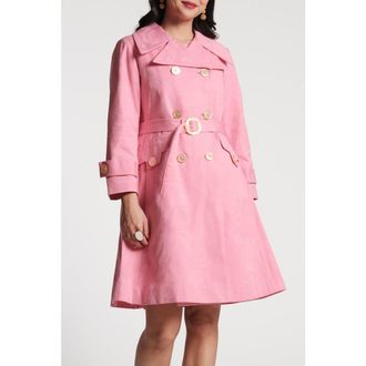 Frances Valentine Jacqueline Coat Pink Parasol at Nordstrom, Size X-Small