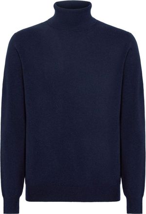 Boggi Milano Maglione a collo alto - Blu