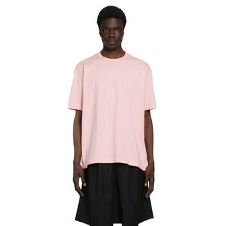 Comme Des Gar&ccedil;ons Logo Cotton Jersey T-Shirt