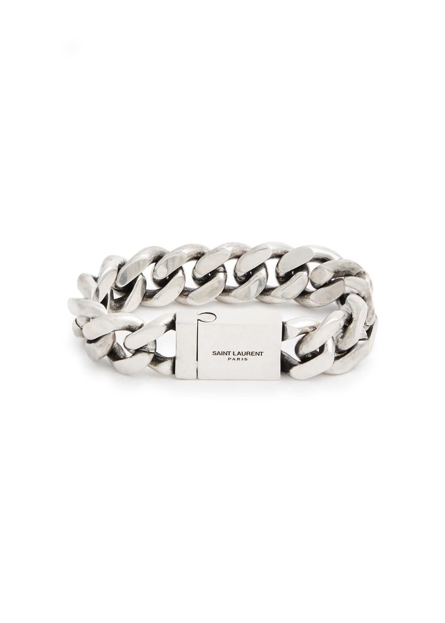 アクセサリーその他 SAINT LAURENT Men Jewel Silver 819796Y1500 8304 ring necklace in sterling silver | Saint Laurent | YSL JP