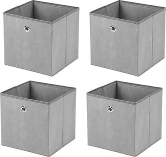 OEM Caja De Almacenamiento Plegable, Material Ecol&oacute;gico, Dise&ntilde;o Que Ahorra Espacio, Color Rojo