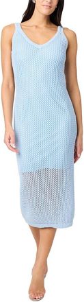 Toccin Kayla Crochet Tank Midi Dress