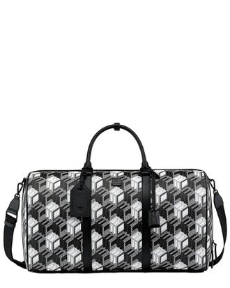 MCM Mcm Cubic Monogram Coated Canvas Duffel Bag