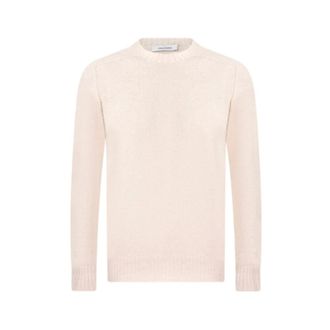 Gran Sasso Round-neck Knitwear, male, Beige, 3XL, Round-neck Knitwear