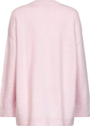 Diesel Womens Cardigan M-Areela Pink Wool Blend Cardigans Sweater