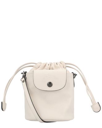Longchamp Le Pliage Xtra Xs Leather Bucket Bag