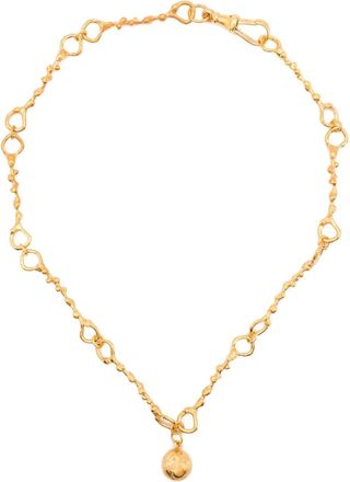 ALIGHIERI The Ball of Curiosity necklace - Oro