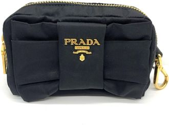 Prada Black Nylon Pouch (Pre-Owned)