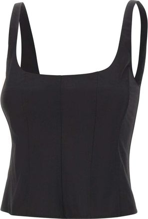 Birgitte Herskind Freja Top - Dames - Tops zonder mouwen - Zwart - XS - Katoen - Tops
