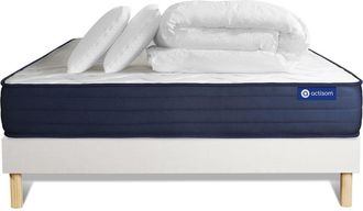 Actisom Pack Colch&oacute;n Blanco L&aacute;tex Y Espuma Viscoel&aacute;stica 180 X 200