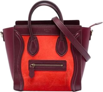 Celine Pre-owned Luggage Tote - Dames - Vintage Handtas - Veelkleurig - ONE Size - Leer - Vintage