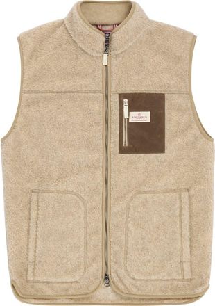 Amundsen & Scott Heroes Wool Fleece Vest Mens in Natural at Nordstrom, Size Xx-Large Eu