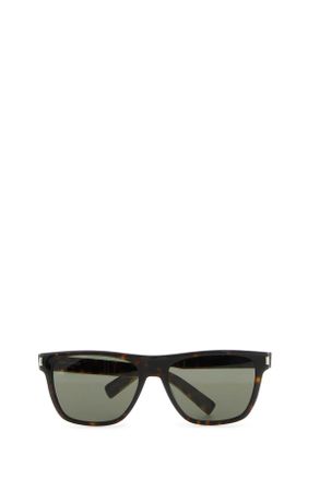Saint Laurent Mens Multicolor Acetate Sl 619 Sunglasses Darkhavanagrey Exterior: Occhiali Da Sole
