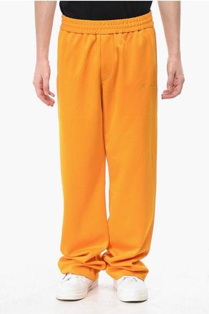 Off-white Cotton-Blend Track Pants OW with Drawstring size M